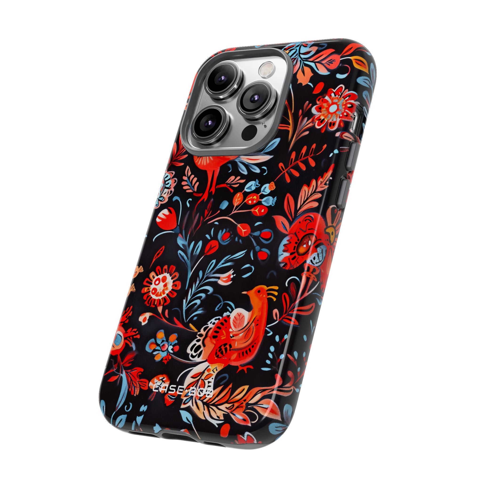 Vivid Birdscape iPhone 14 Pro Case - Tough