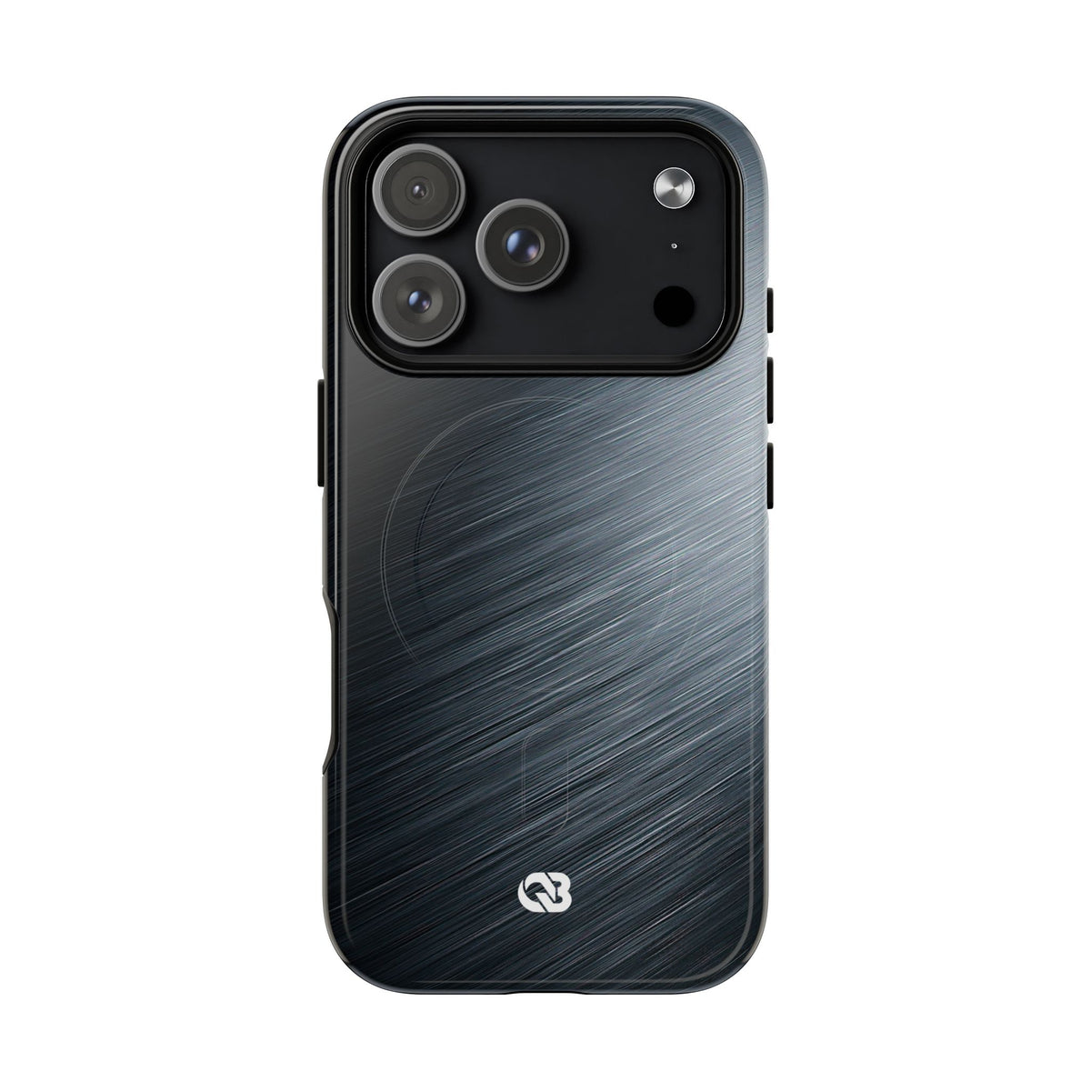 Brushed Obsidian Steel · Tough 2.0 Magnetic Phone Case for iPhone · Grey