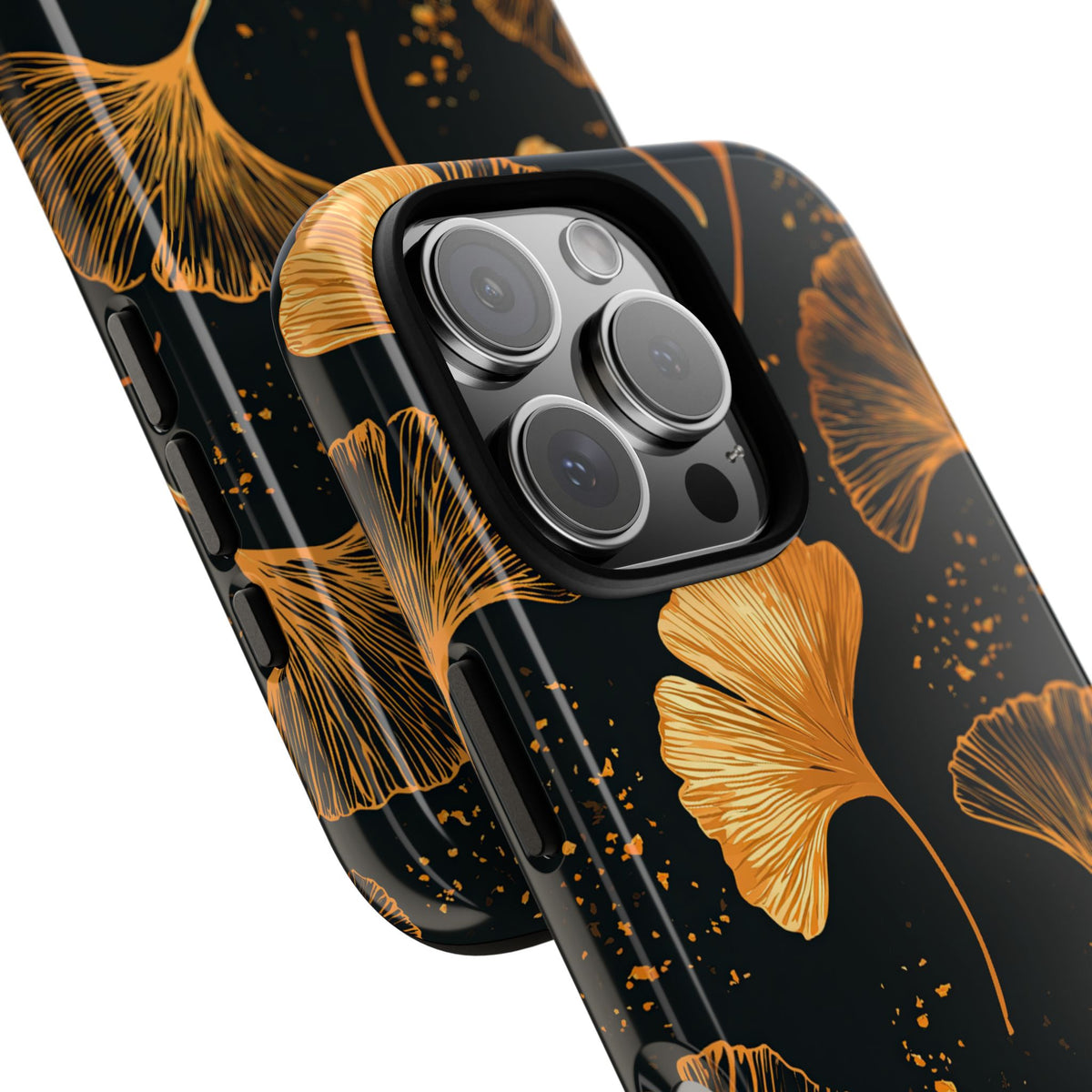 Gilded Ginkgo · Tough Phone Case for iPhone · Gold
