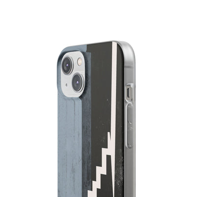 Grey Lite Phone Case for iPhone - Industrial Concrete Void
