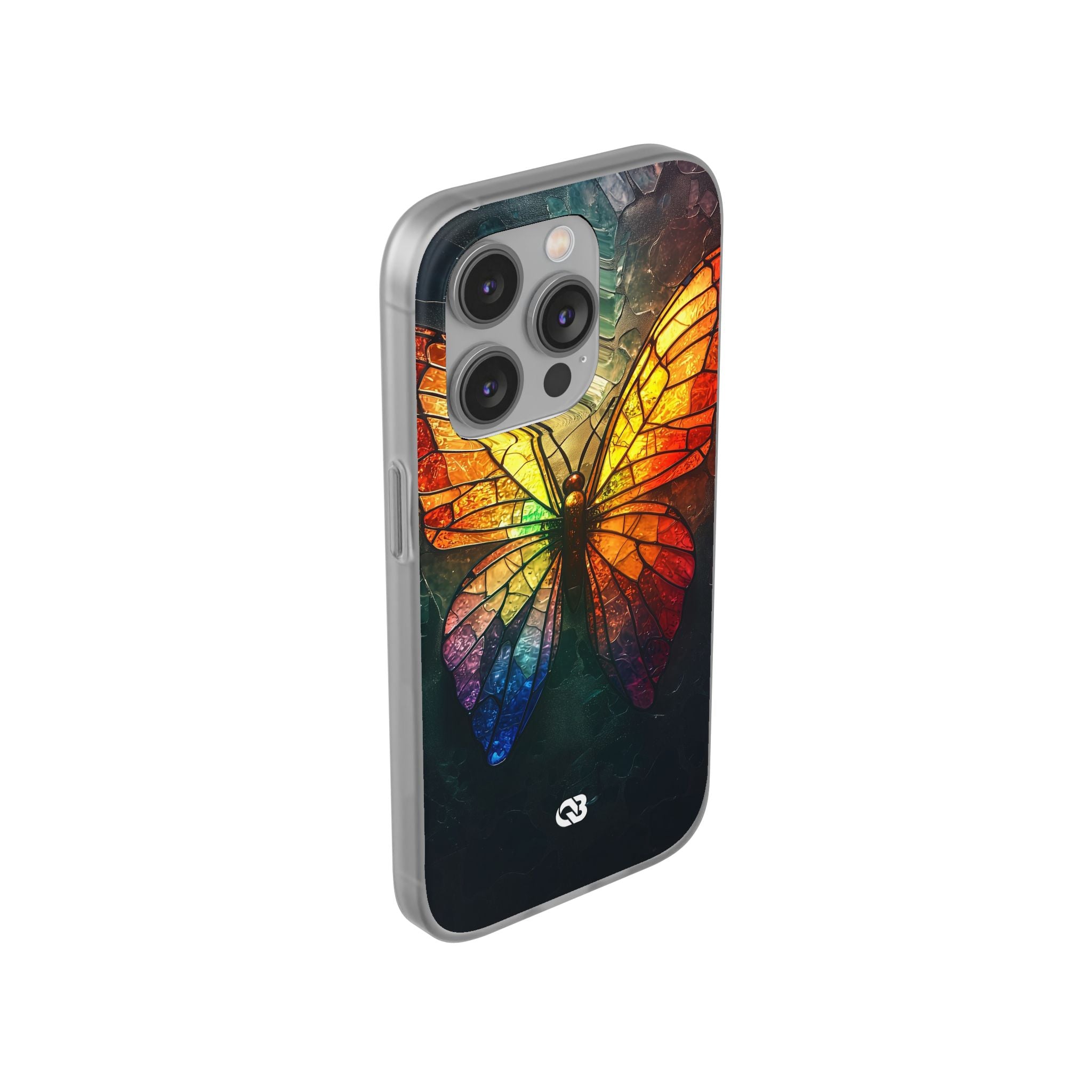 Shattered Prism Butterfly · Soft Phone Case for iPhone