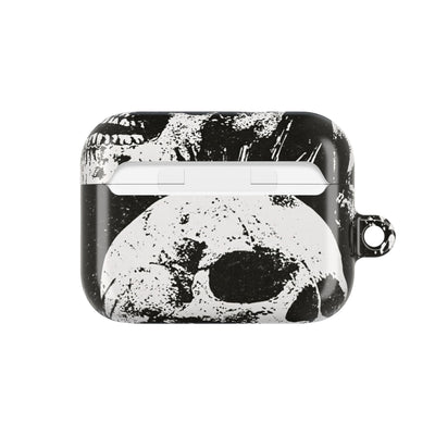 Punk Skull Riot · Hard Case for AirPods & AirPods Pro · Black