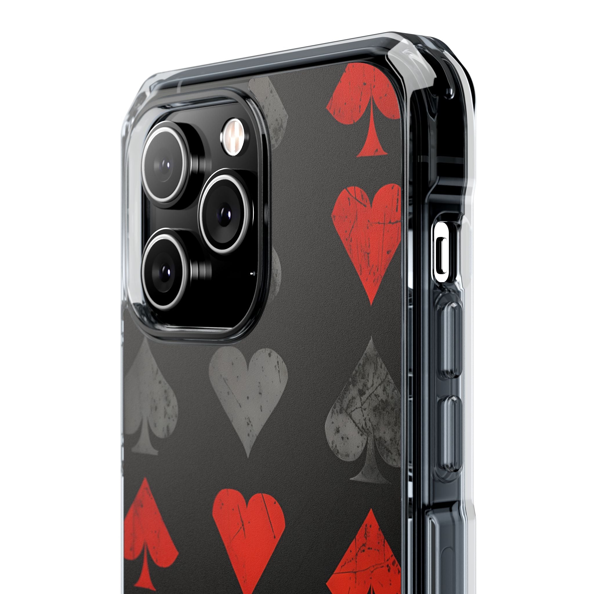 Crimson Ash Suits · Impact Hoesje voor iPhone · Magsafe