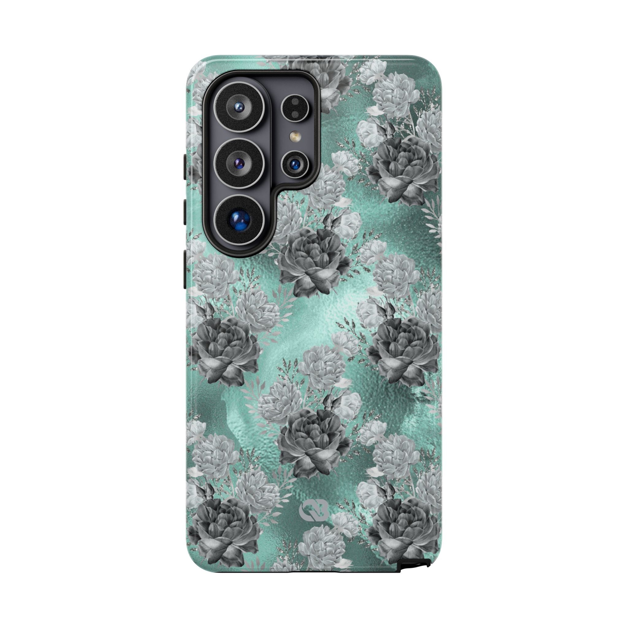 Frost Mint Floral · Tough Phone Case for Samsung