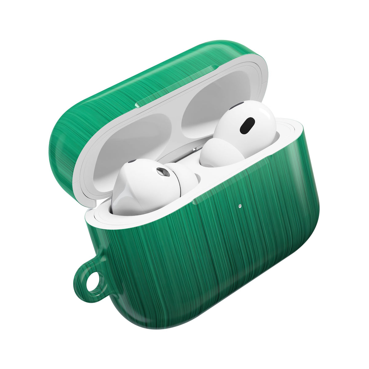 Emerald Cascade · Hard Case for AirPods & AirPods Pro · Green