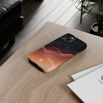 Spectral Elevation · Tough Phone Case for iPhone · Orange