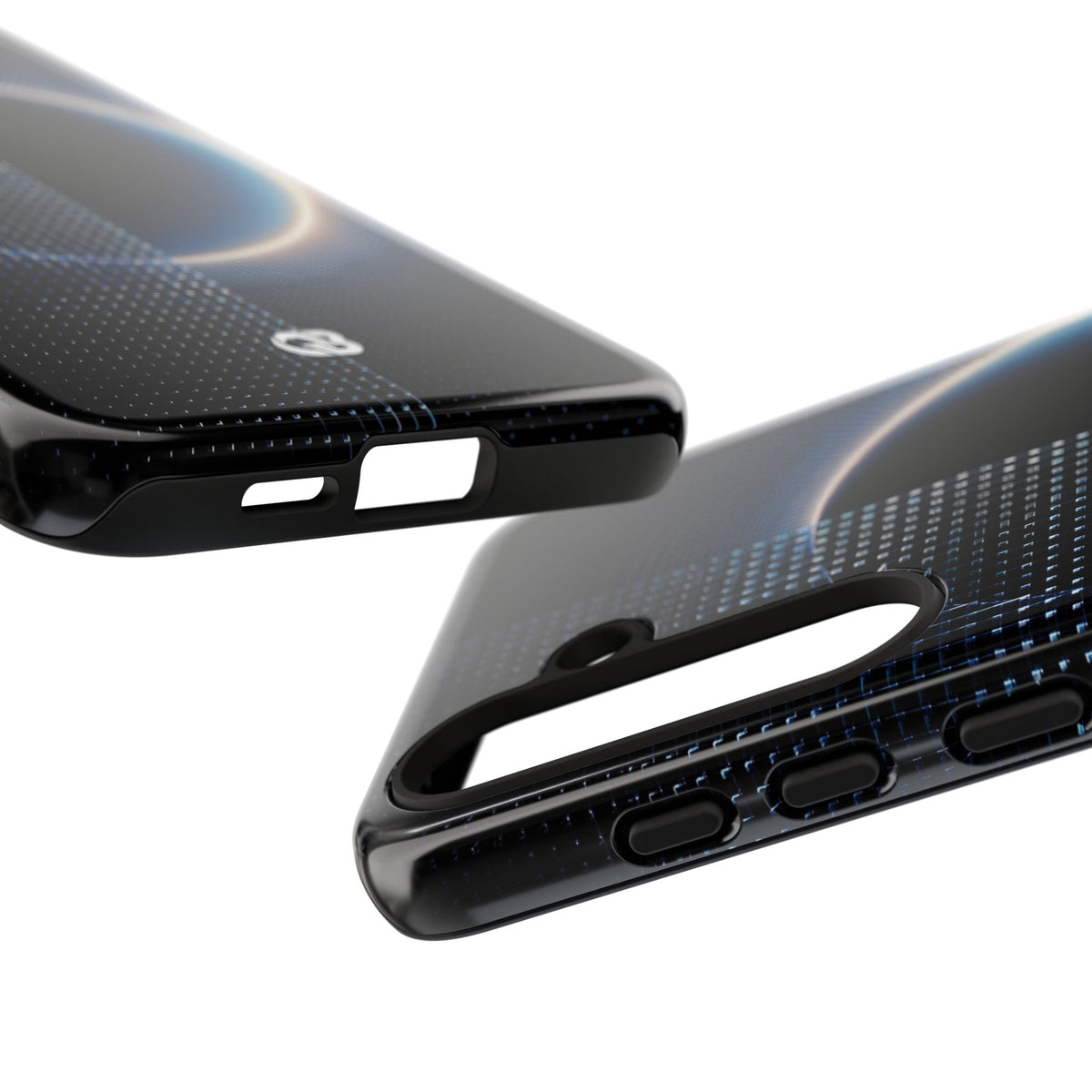 Luminous Meridian · Tough Phone Case for Samsung · Black
