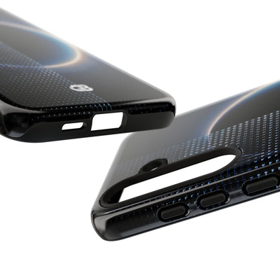 Luminous Meridian · Tough Phone Case for Samsung · Black