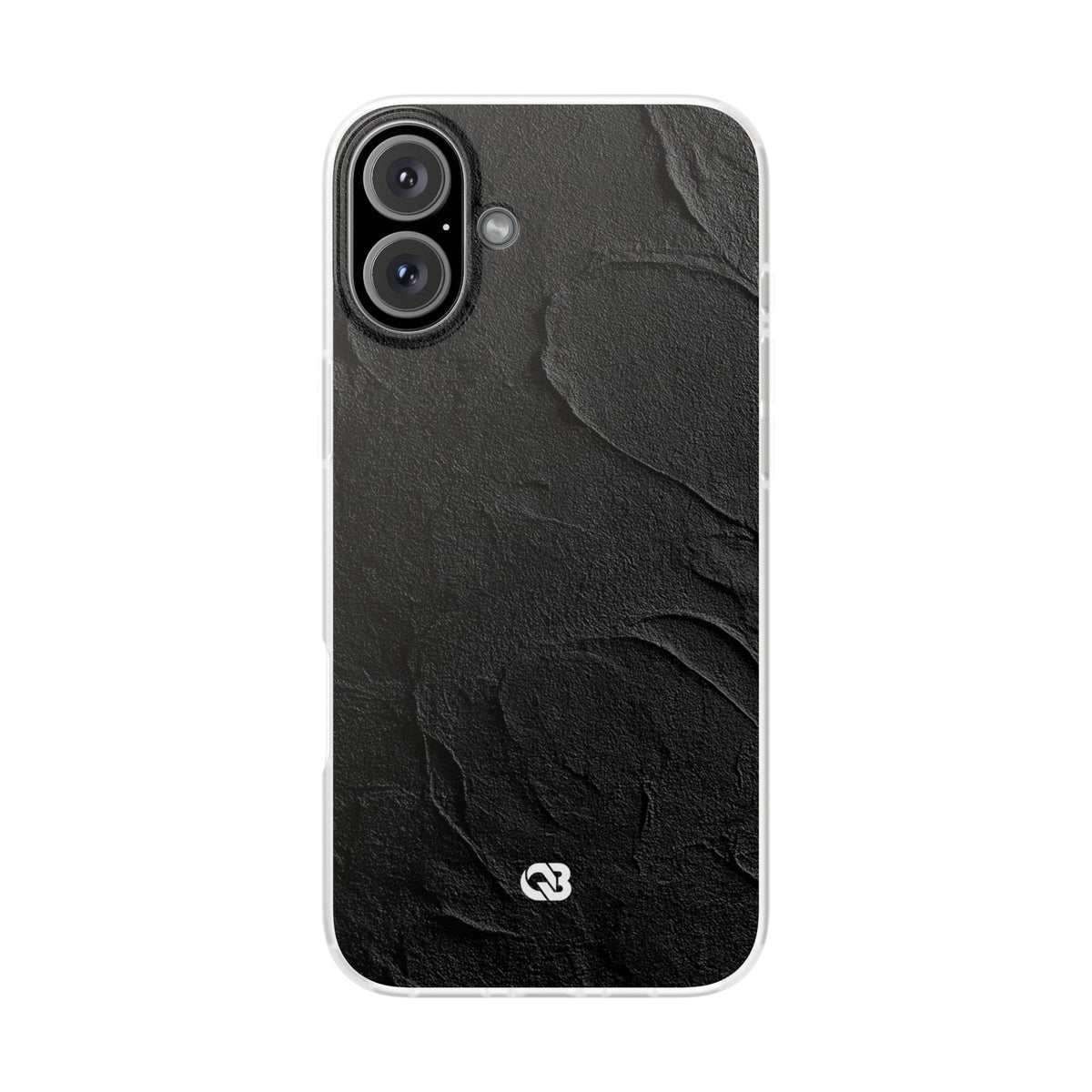Obsidian Stucco Relief · Lite Phone Case for iPhone ·  Black