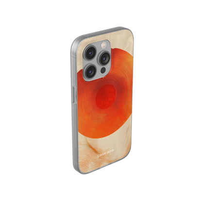 Sunburst Swirl iPhone 14 Pro Cover - Blød