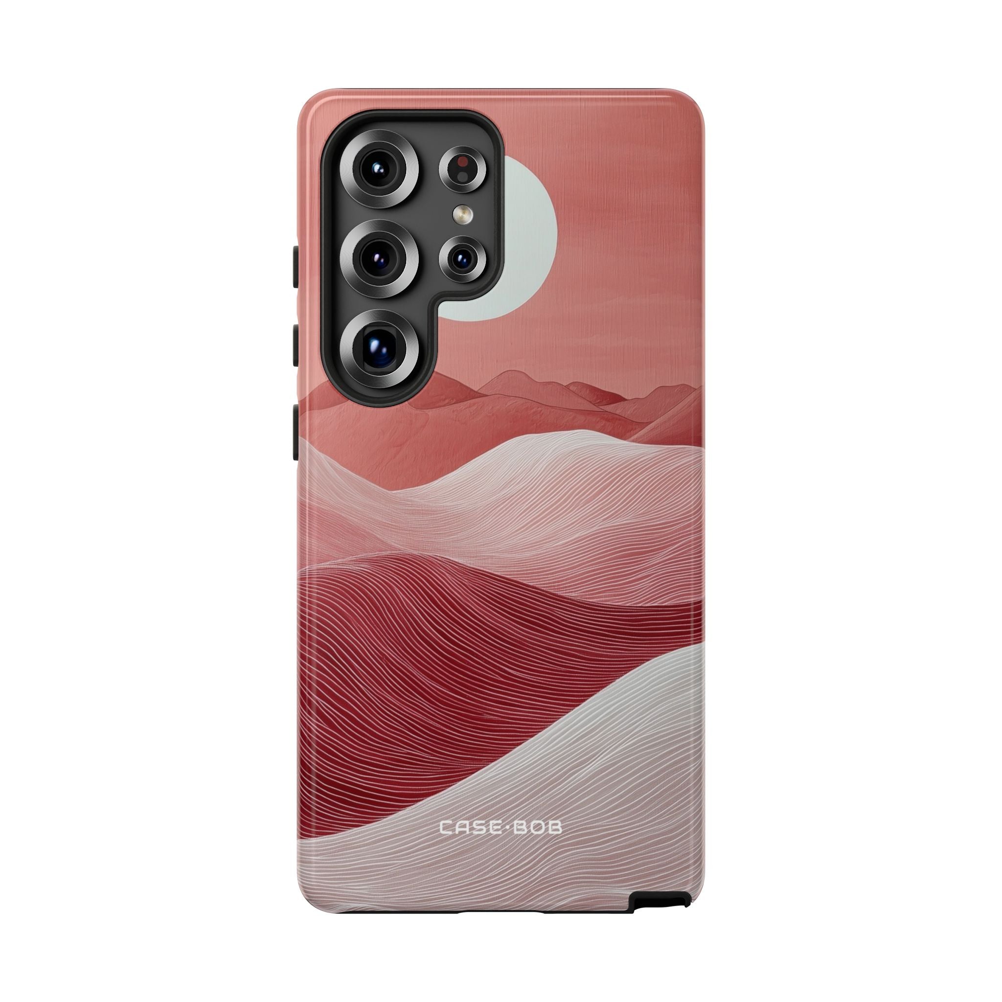 White Orb Dunes Samsung S25 Ultra Case - Tough