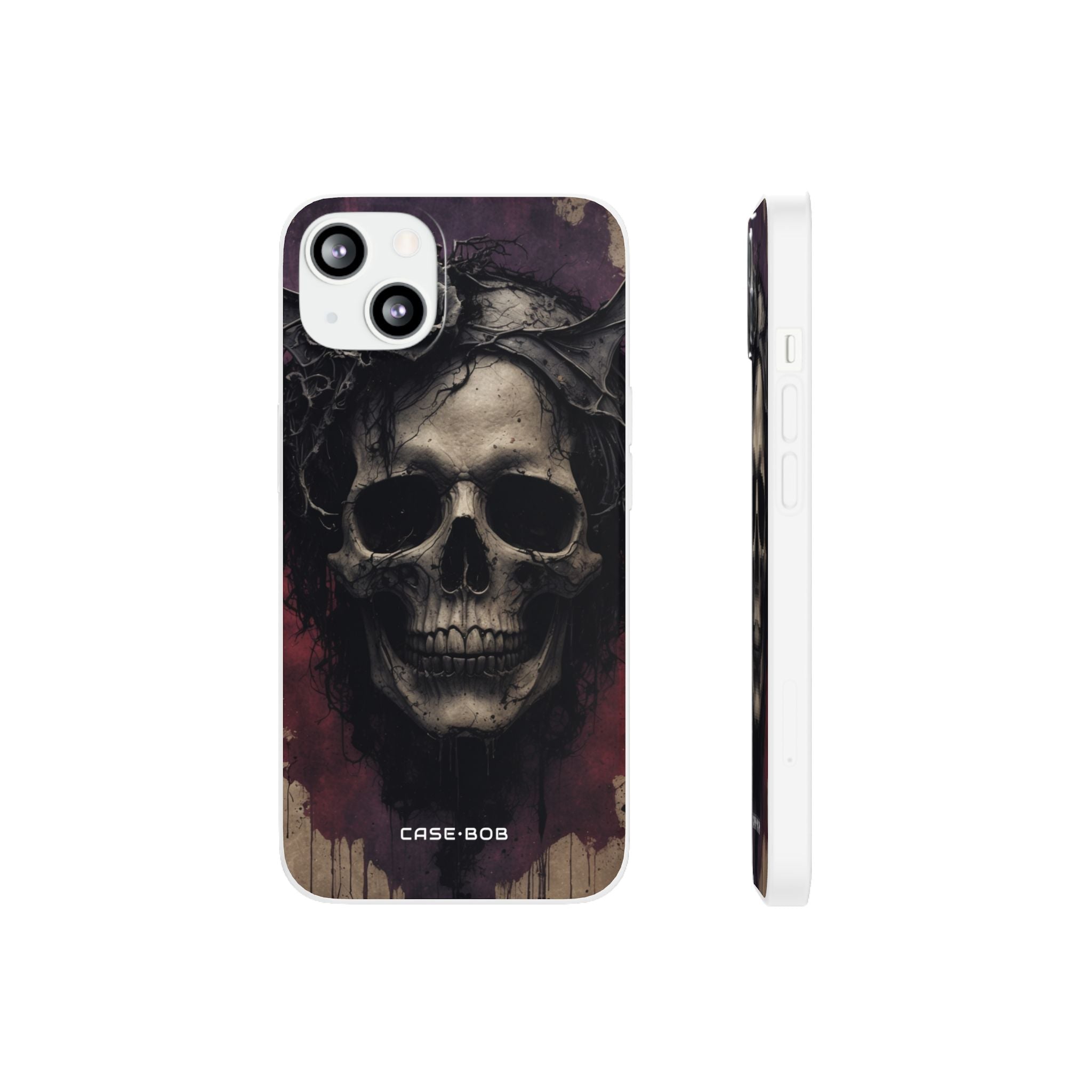 Gothic Skull Crown iPhone 13 - Mjuk
