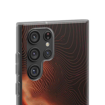 Caldera Ridge · Lite Phone Case for Samsung · Orange