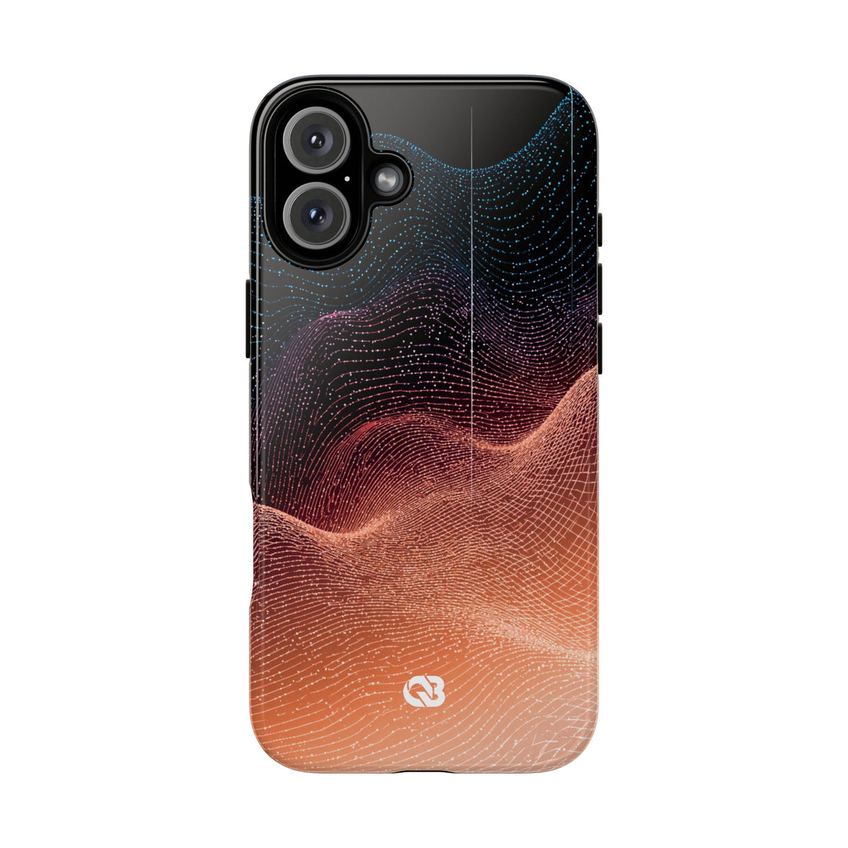 Spectral Elevation · Tough Phone Case for iPhone · Orange