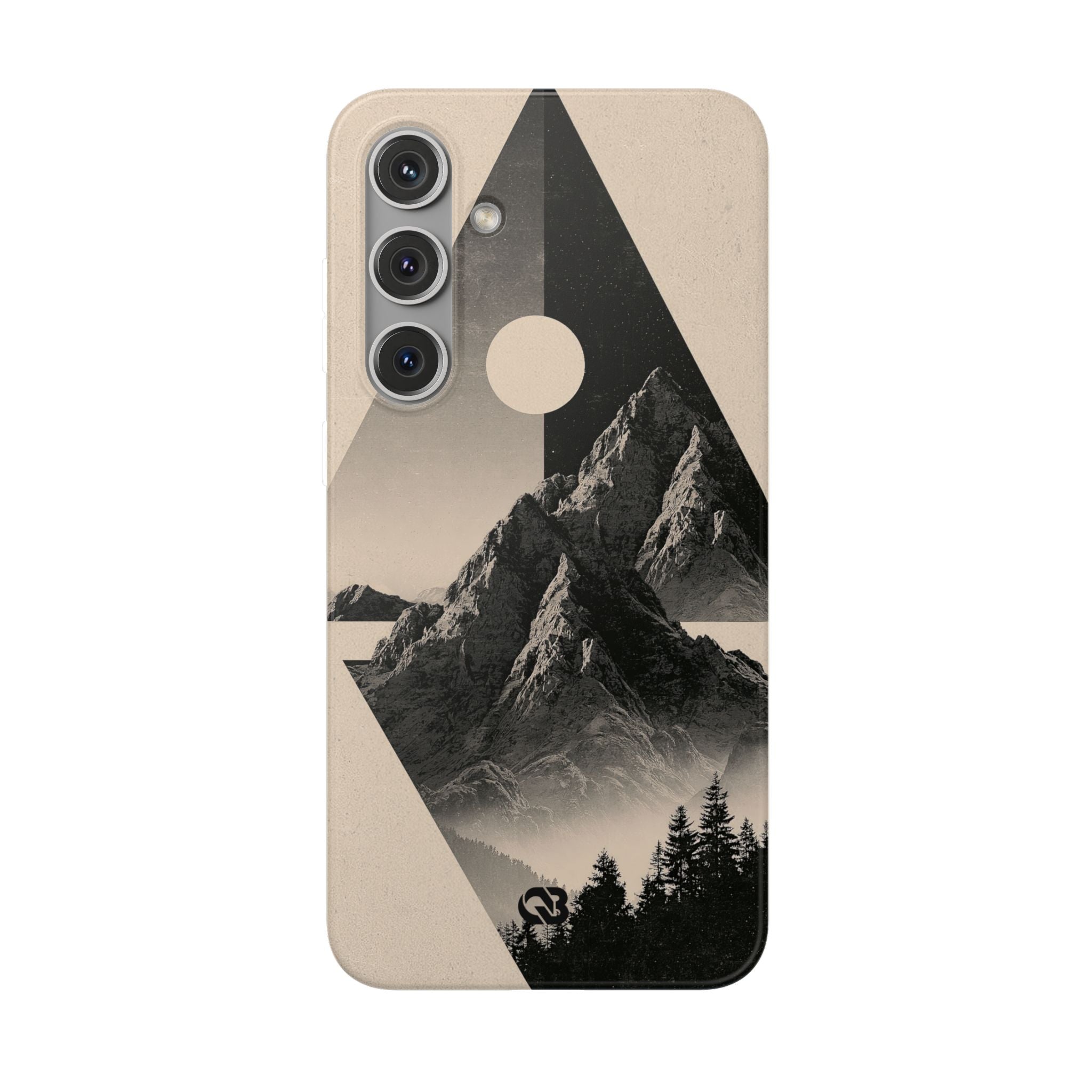 Beige Lite Phone Case for Samsung - Obsidian Summit Parchment