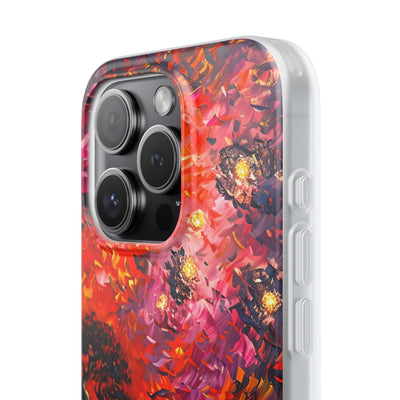 Molten Sky Tree · Soft Handyhülle für iPhone