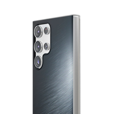 Brushed Obsidian Steel · Lite Phone Case for Samsung · Grey