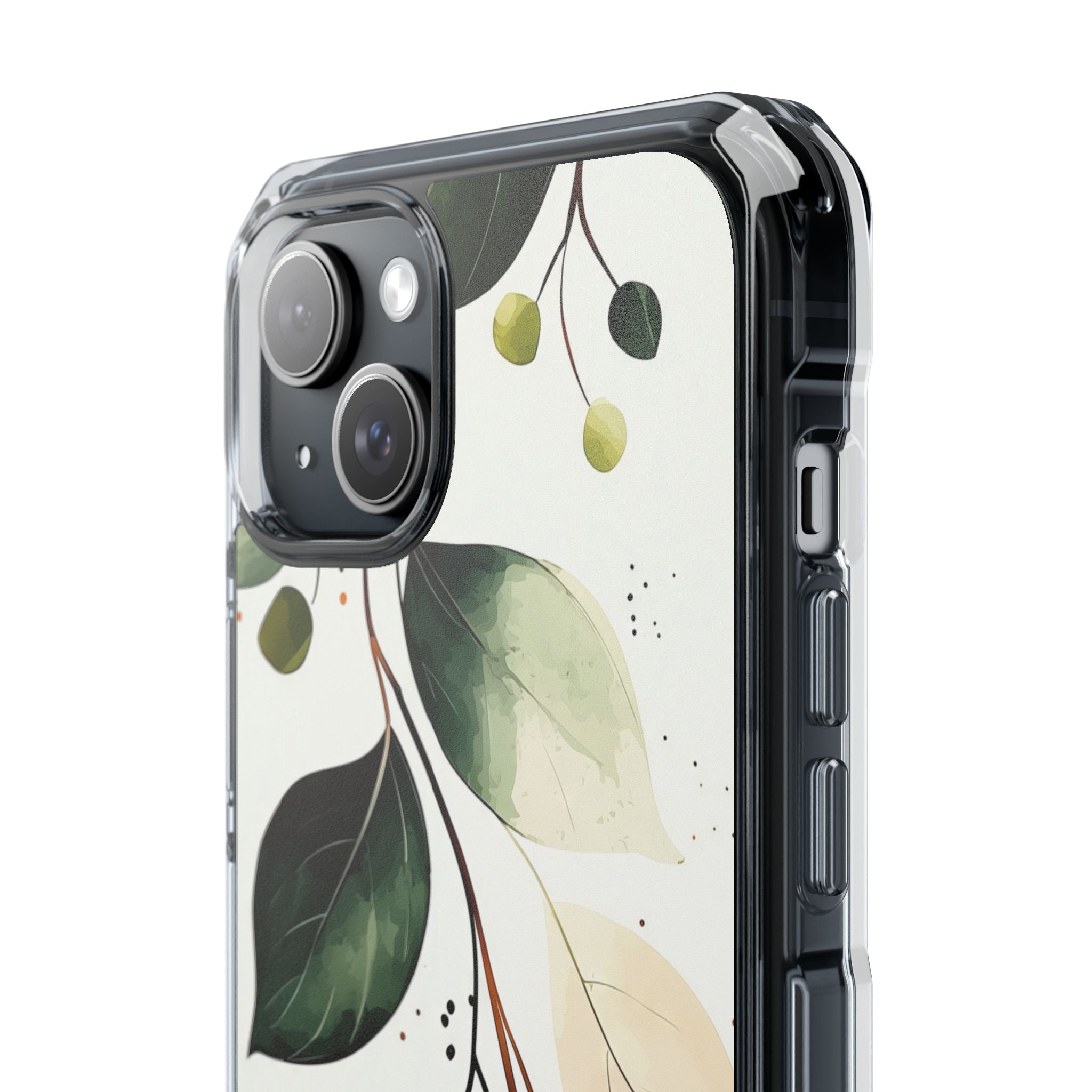 Greenberry Branch iPhone 15 Plus Skal - Impact