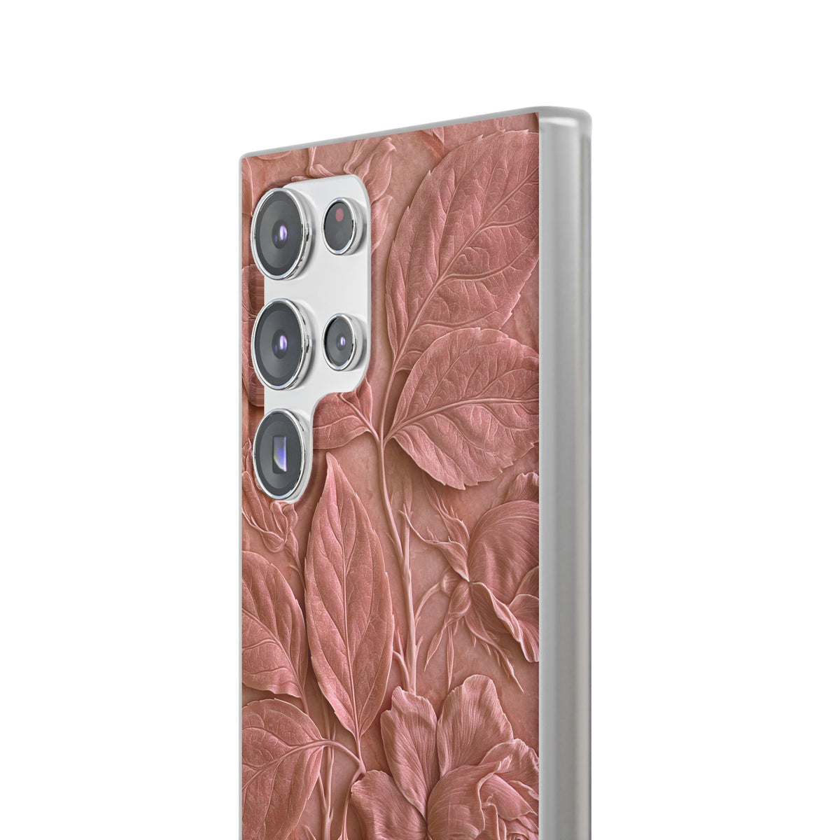 Blush Rose Relief · Lite Phone Case for Samsung · Pink