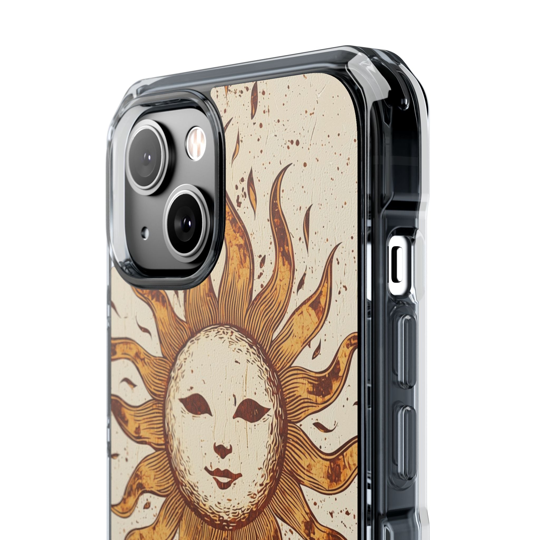 Rustic Solar Mask · Impact Phone Case for iPhone · Magsafe