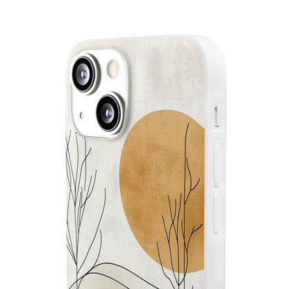 Orange Halo iPhone 13 mini Case - Soft