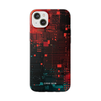 Grid Fusion iPhone 14 Plus Case - Soft