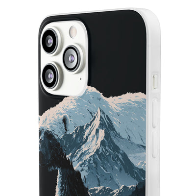 Nordic Arctic Bear · Lite Phone Case for iPhone ·  Black