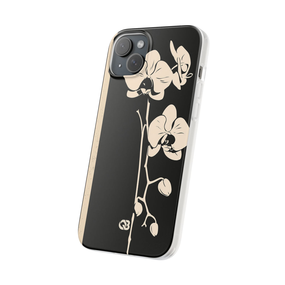 Nocturne Orchid · Lite Phone Case for iPhone ·  Black