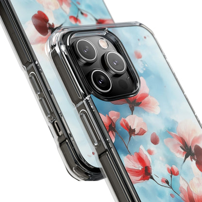 Pink Blossom Drift iPhone 14 Pro Max Case - Impact