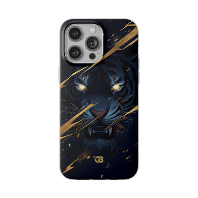 Obsidian Gold Predator · Soft Coque de téléphone pour iPhone