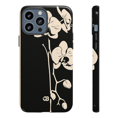 Nocturne Orchid · Tough Phone Case for iPhone · Black