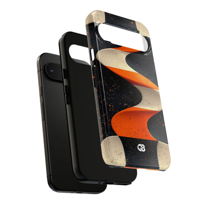 Orange Grit Twist · Tough Phone Case for Google Pixel