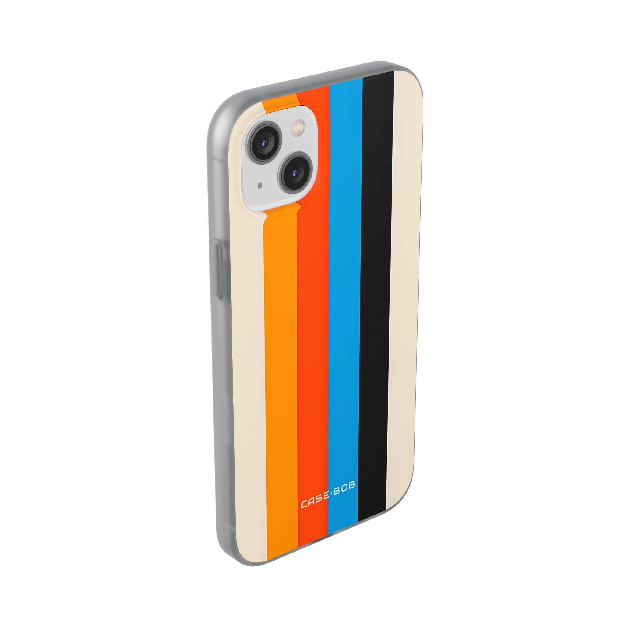 Vivid Stripe Harmony iPhone 14 Plus Case - Soft
