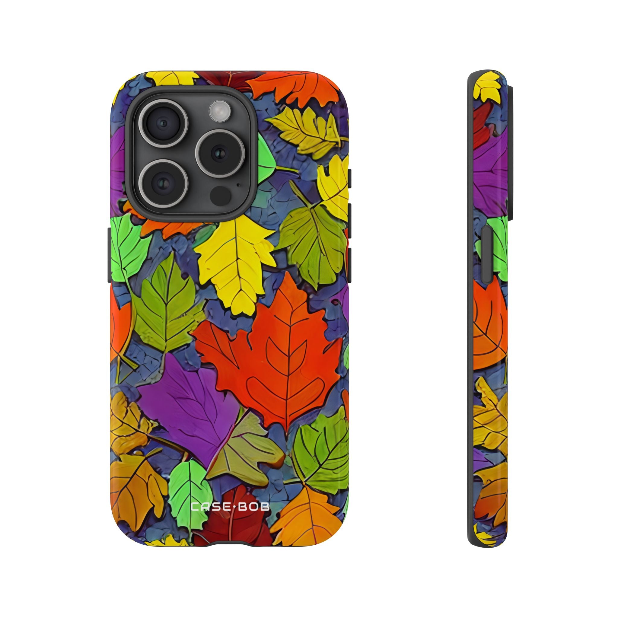 Vivid Leafburst iPhone 15 Pro Case - Tough