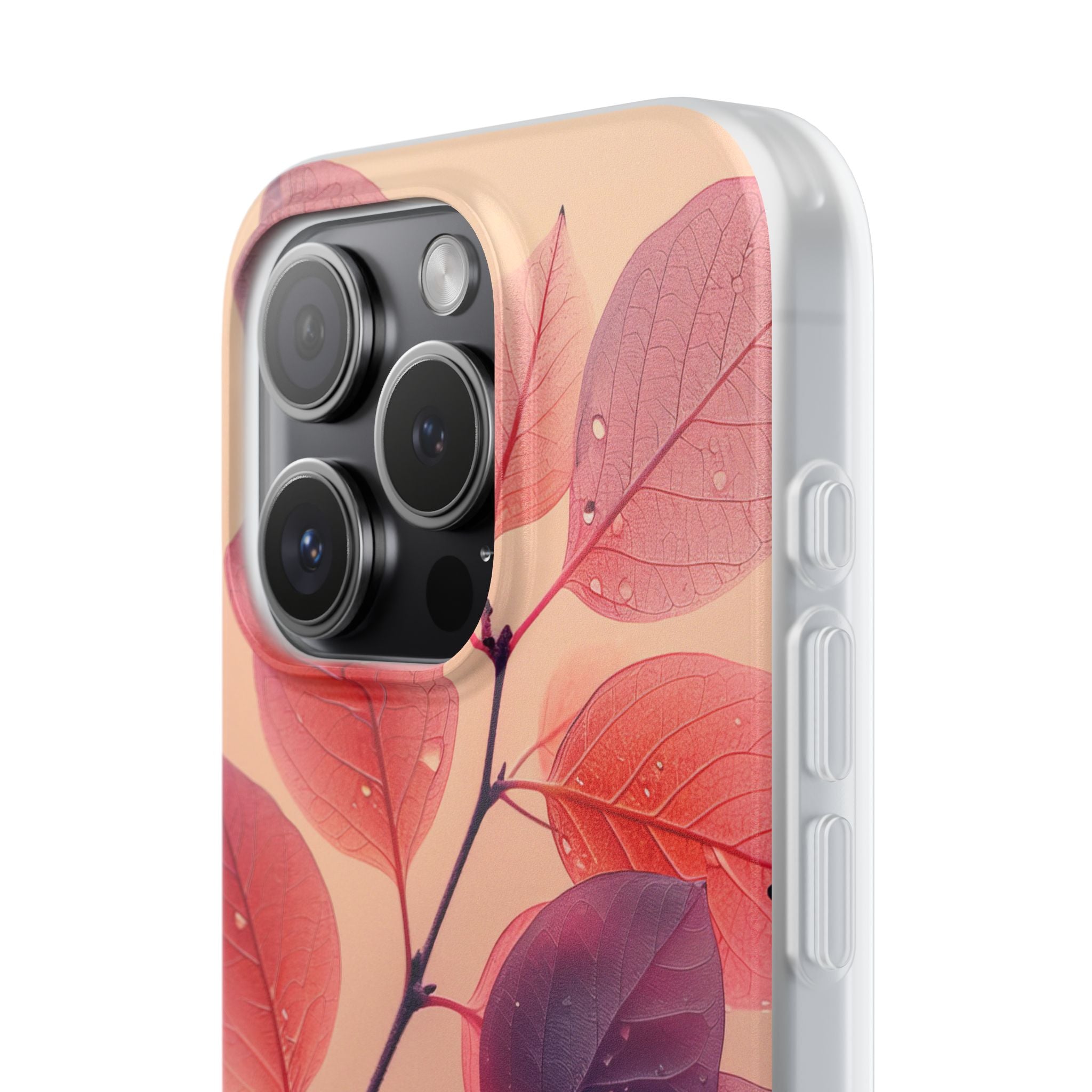 Translucent Branch iPhone 15 Pro Case - Soft