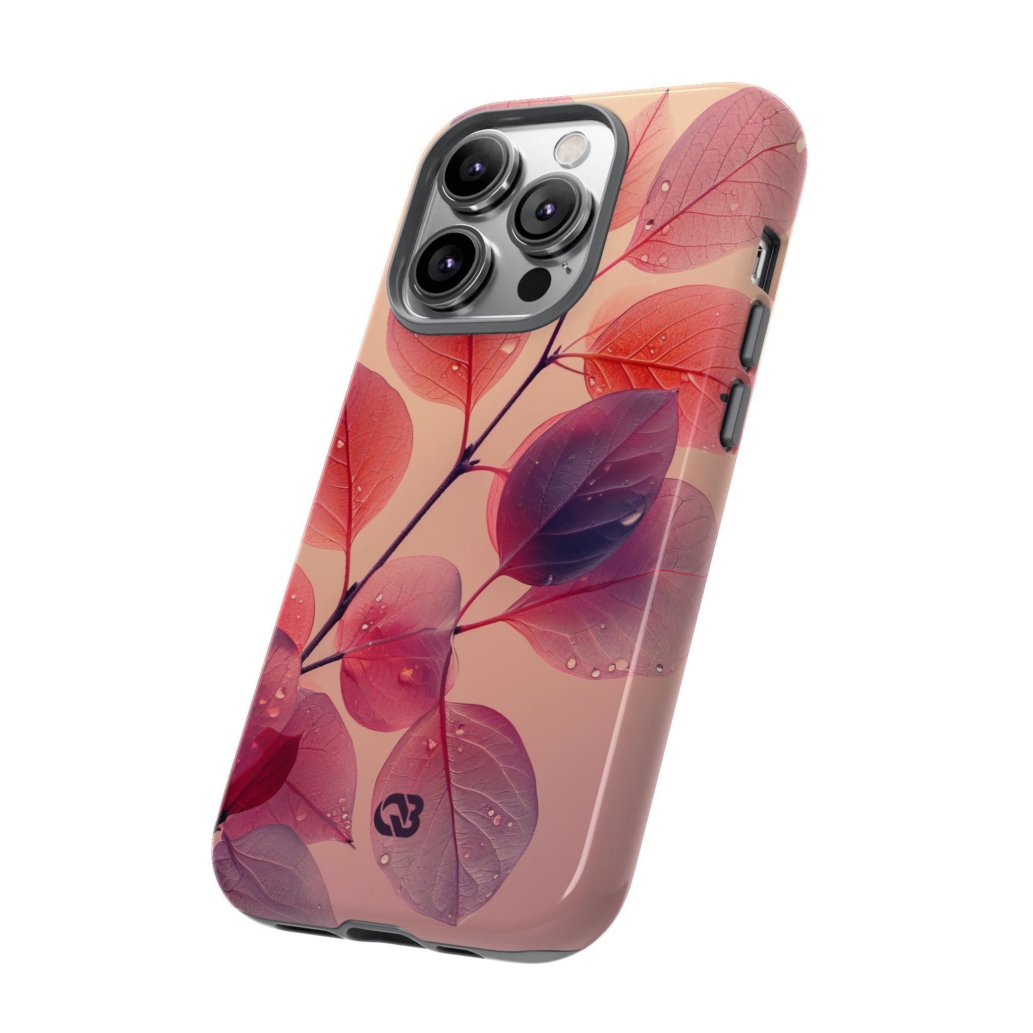 Dewy Magenta Foliage · Tough Phone Case for iPhone
