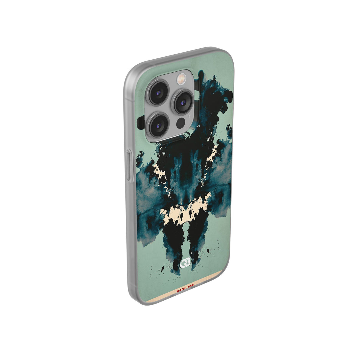 Rorschach Ink Void · Lite Phone Case for iPhone ·  Black