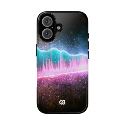 Digital Frequency · Tough Phone Case for iPhone · Pink