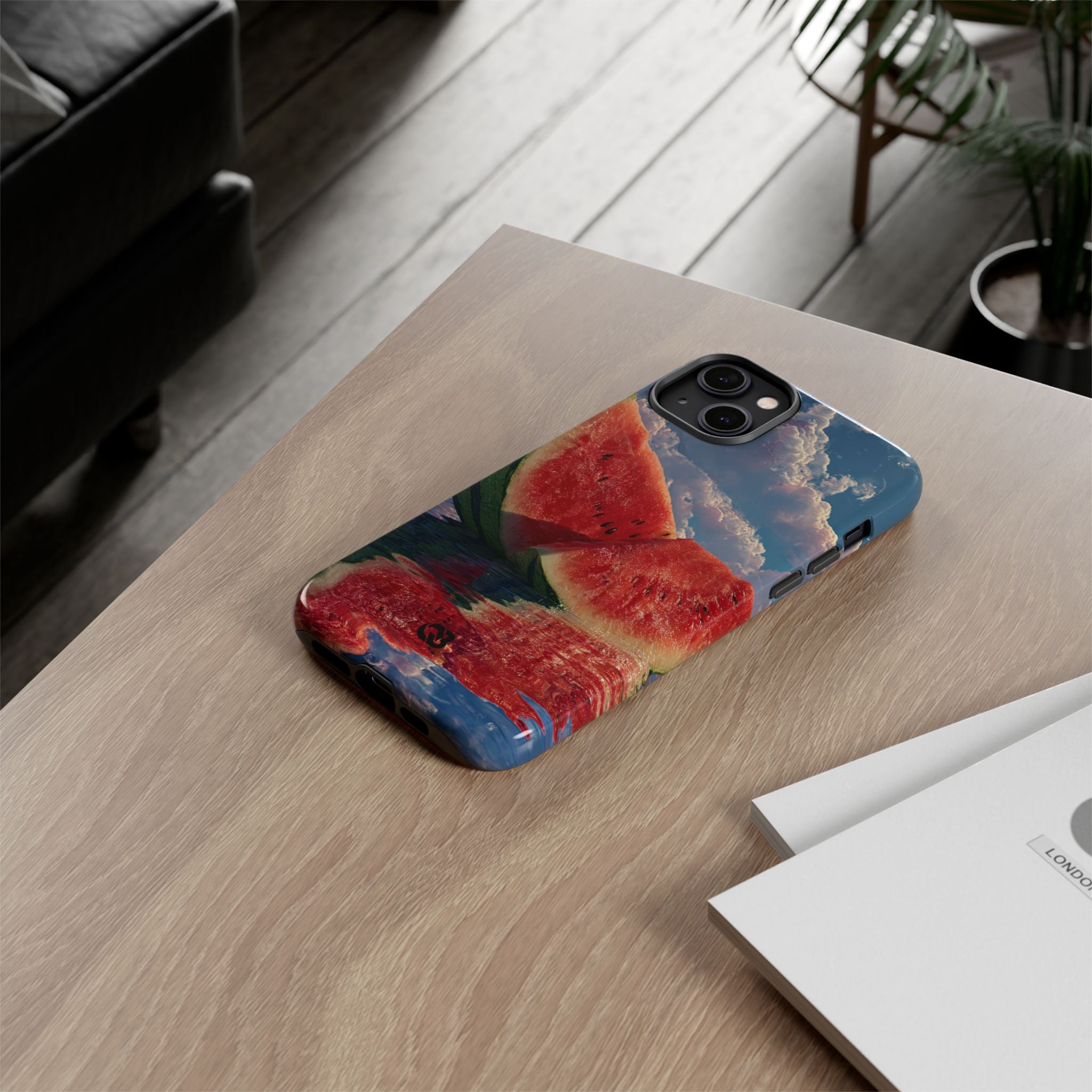 Ruby Melon Tide · Tough Phone Case for iPhone