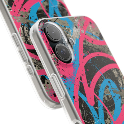 Cyber Splatter Flow · Lite Phone Case for iPhone ·  Pink