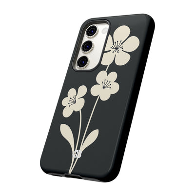 Nordic Blossom · Tough Phone Case for Samsung · Black