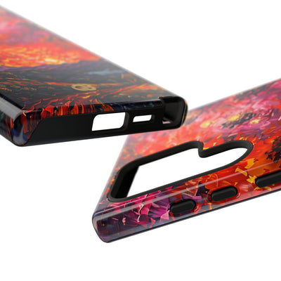 Molten Sky Tree · Tough Phone Case for Samsung
