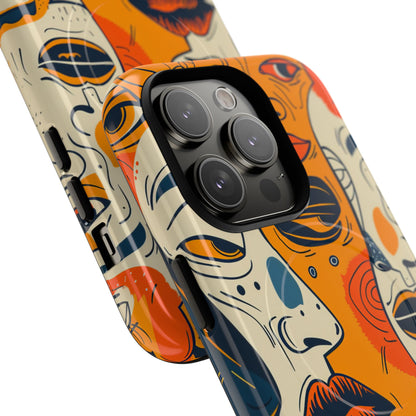 Tangled Faces Sunset iPhone 14 Pro Case - Tough+