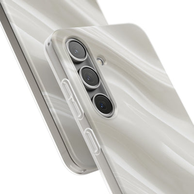Liquid Enamel Fold · Lite Phone Case for Samsung · White