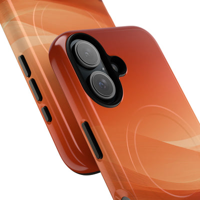 Orange Tough 2.0 Magsafe Phone Case for iPhone - Crimson Dune Gradient