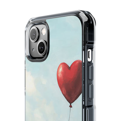 Heart Balloon Glow iPhone 14 Plus Case - Impact