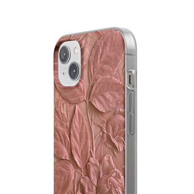 Blush Rose Relief · Lite Phone Case for iPhone ·  Pink