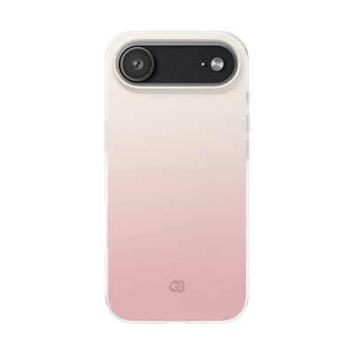 Pink Lite Phone Case for iPhone - Frosted Blush Horizon