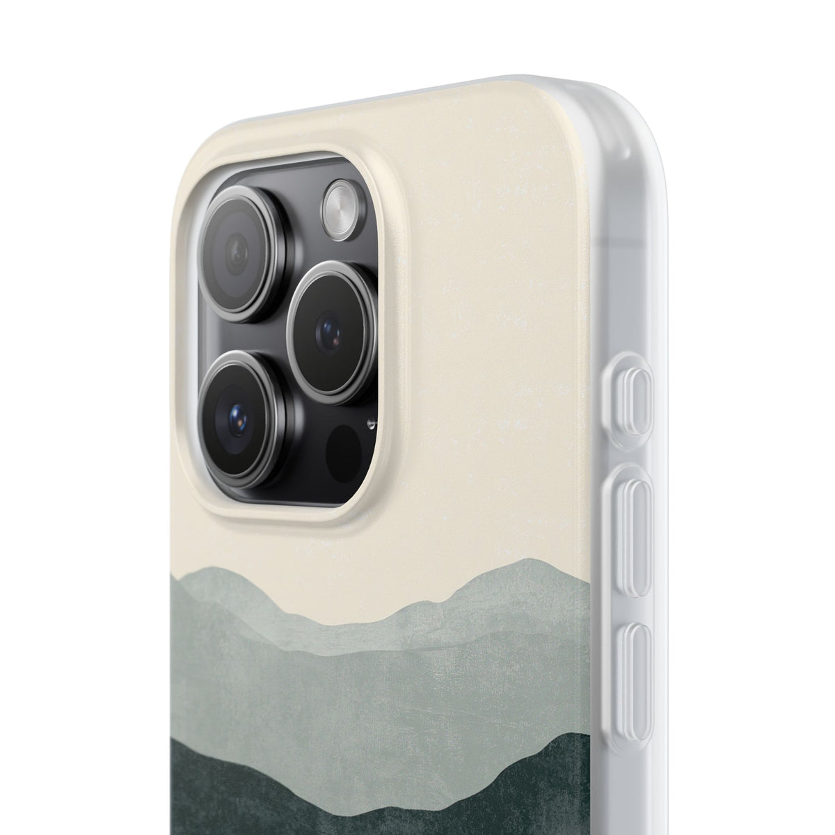 Muted Valley Vista · Lite Phone Case for iPhone ·  Green