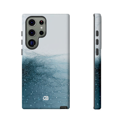 Teal Tough Phone Case for Samsung - Arctic Pulse Mesh